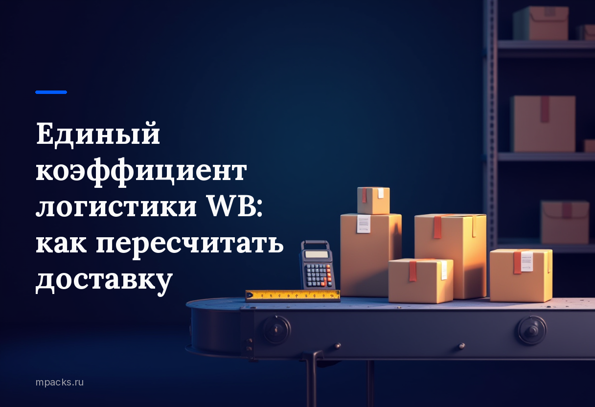 Единый коэффициент логистики WB: как пересчитать доставку